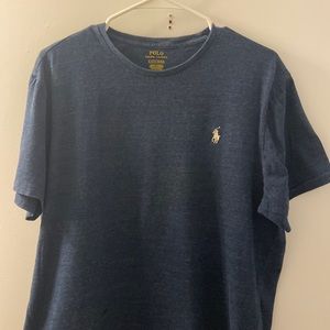 Ralph Lauren polo Mens dark blue y shirt with white logo